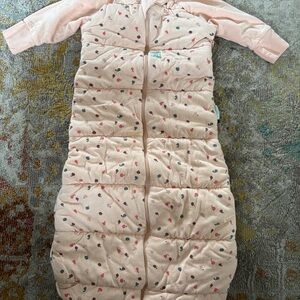 Adorable Pink Sleep Sack with Colorful Dots